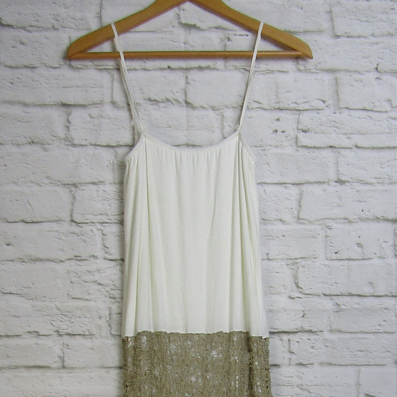 NWT Mastro Moda Positano Abito Tobias Cream Dress - Picture 1 of 6